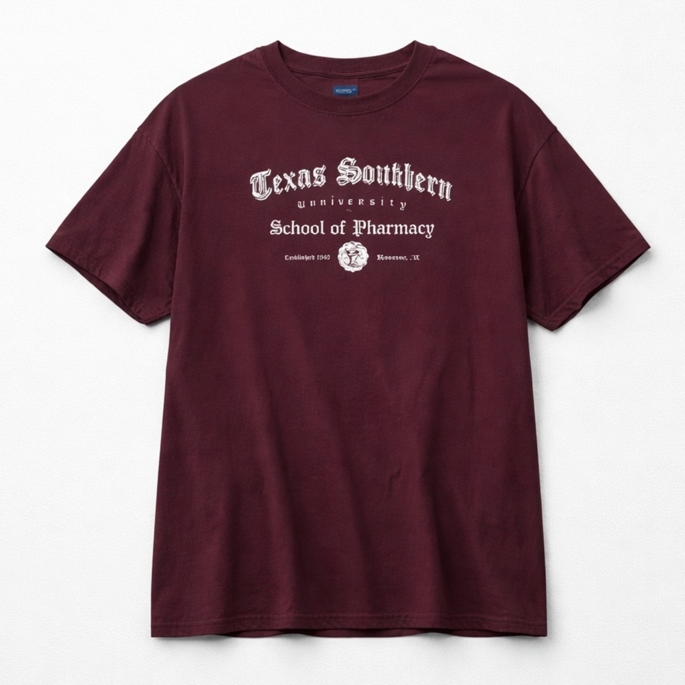 Texas Southern University Maroon Tee Men's Size XXL